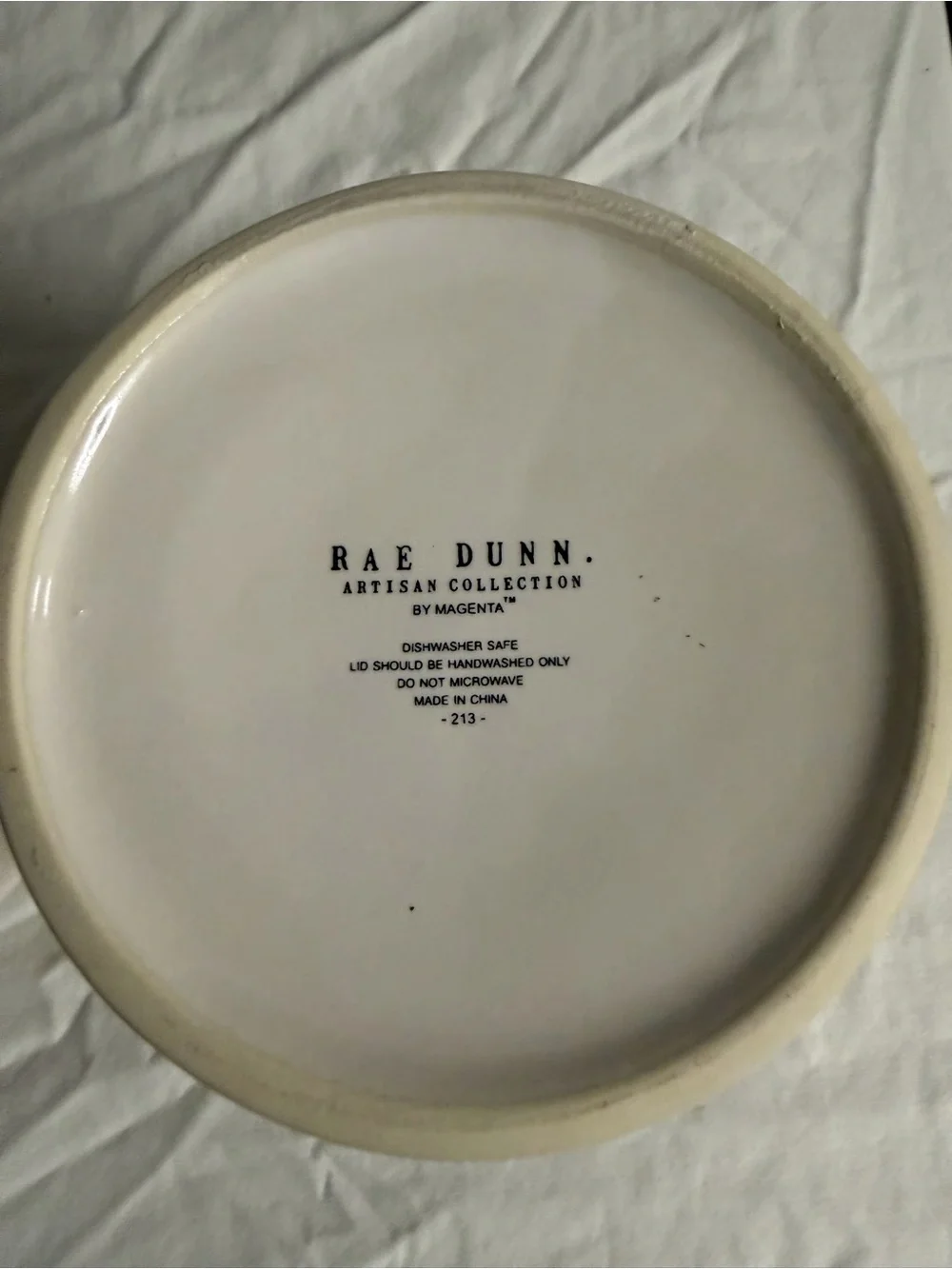 Rae Dunn Canister